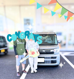 【納車】より便利に！でも変わらない安心【おめでとうございます】